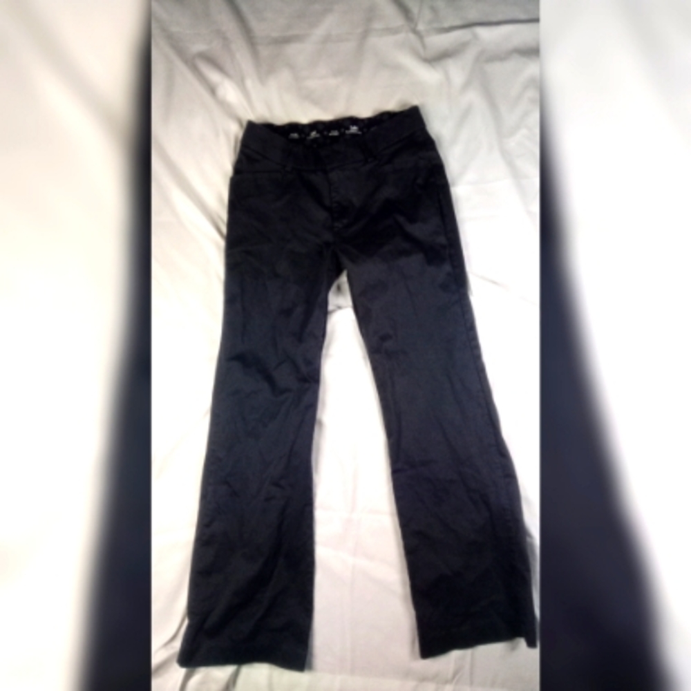 Lee No Gap waistband pants in dark grey